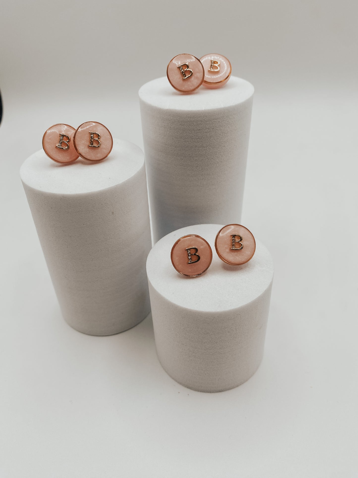 Barbie Button Earring